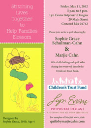 Stitching Lives Together to Help Families Blossom